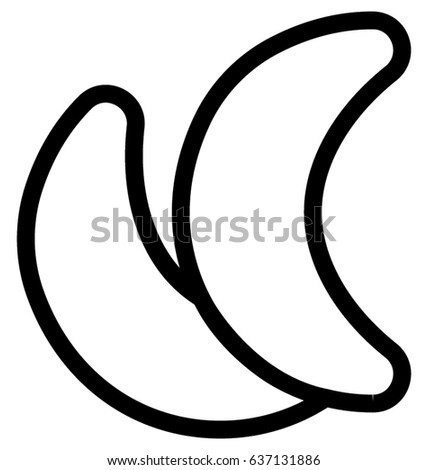 Banana Vector Icon