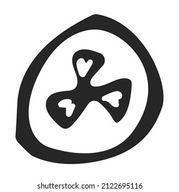 Banana vector icon.Black vector icon isolated on white background banana.