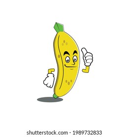 Banana vector illustration, can be uploaded on social media, websites, applications and others