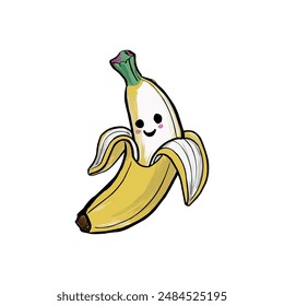 A Banana vector illustration eps