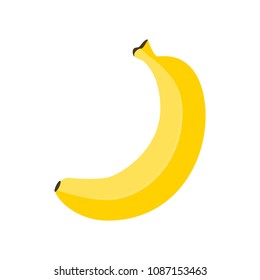 Banana  vector illustration in flat style  isolated on white background. Vector pitaya