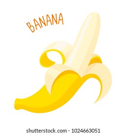 Banana vector illustration isolated