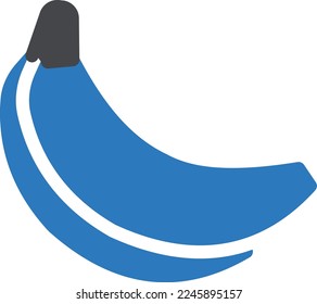 banana  Vector illustration on a transparent background. Premium quality symmbols. Glyphs vector icons for concept and graphic design. 

