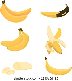 banana vector image