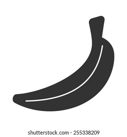 Banana vector image to be used in web applications, mobile applications and print media