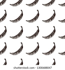 banana vector seamless pattern