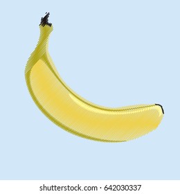 Banana's embroidery