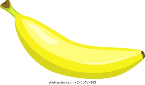 Bananas in flat style. Vector illustration isolated on white background