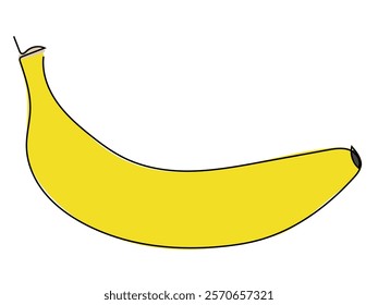 Bananas in the form of continuous lines that can be edited later.