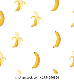 bananas fruit seamless pattern background