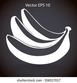 Bananas icon. Vector