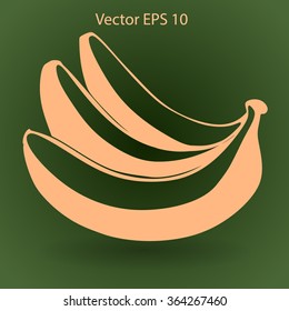 Bananas icon. Vector
