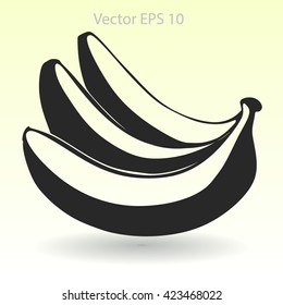 Bananas icon. Vector
