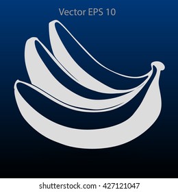 Bananas icon. Vector
