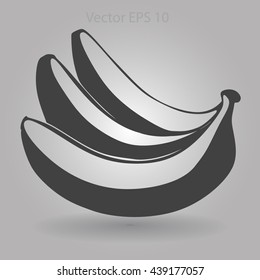 Bananas icon. Vector