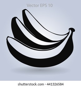 Bananas icon. Vector