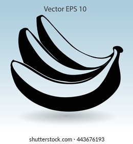 Bananas icon. Vector