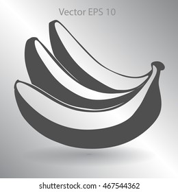 Bananas icon. Vector