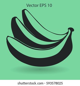 Bananas icon. Vector