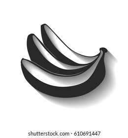 Bananas icon. Vector