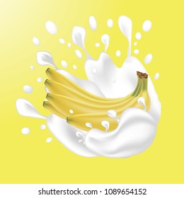 bananas and milk