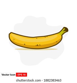 Plátanos de fondo blanco, fruta. Comida. Ilustración del vector