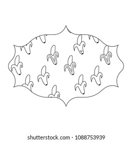 bananas pattern design