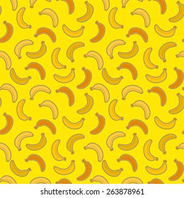 bananas seamless background