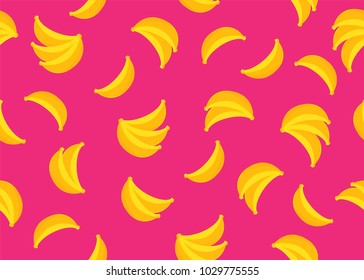 bananas seamless pattern pattern with modern style use for background, decoration texture and fashion 