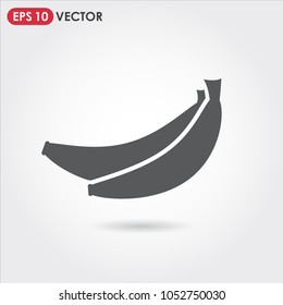 bananas single vector icon on light background