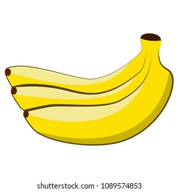 Bananas Transparent Vector Illustration