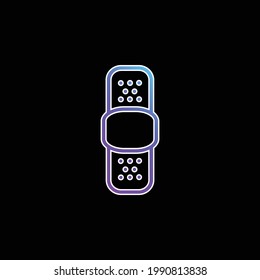 Band Aid blue gradient vector icon
