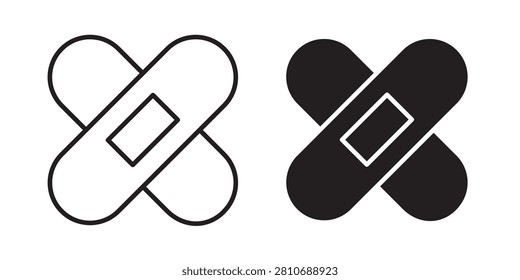 Band aid icon editable symbol EPS10..