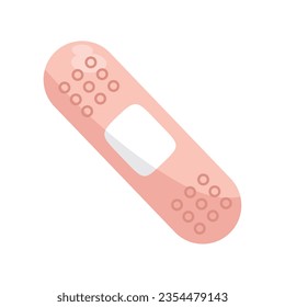 band aid illustration vector isolated
