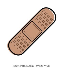 Band aid isolated