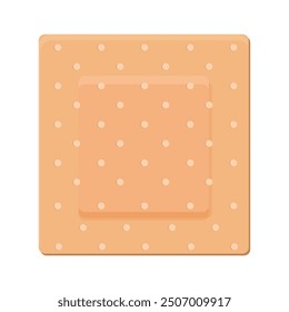 Band aid medical plaster, strip. Breathable bandaids set. Firs aid tape, Different shapes. Bandaid isolated on white background