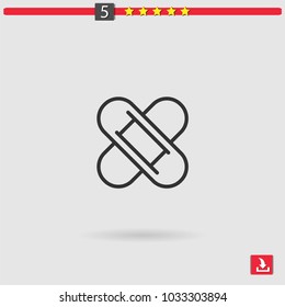 band aid vector icon