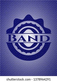 Band denim background