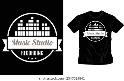 Band logos, album covers, party time musical festival vector illustration t-shirt design editable template