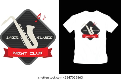 Band logos, album covers, party time musical festival vector illustration t-shirt design editable template