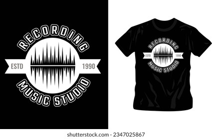 Band logos, album covers, party time musical festival vector illustration t-shirt design editable template