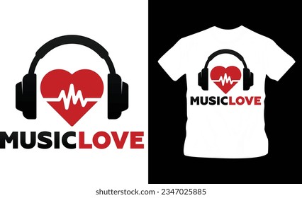 Band logos, album covers, party time musical festival vector illustration t-shirt design editable template