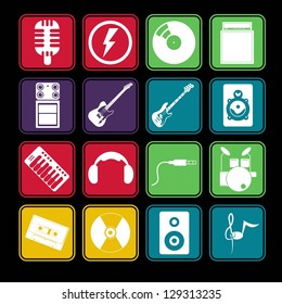 Band Music Icon Basic Style