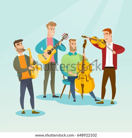 Similar – Image, Stock Photo cello Playing Music