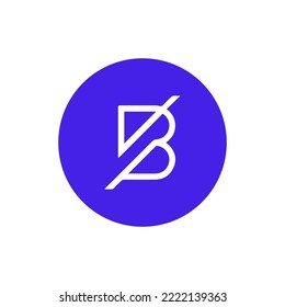 Band Protocol (BAND) coin icon isolated on white background.