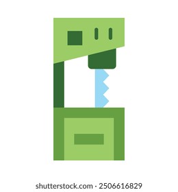 Band Saw Flat Icon Design For Personal nad Commercial Use