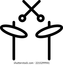band Vector illustration on a transparent background. Premium quality symmbols. Thin line vector icons for concept and graphic design.