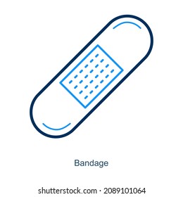 Bandage Or Aid Icon Concept