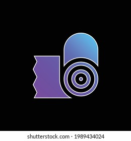 Bandage blue gradient vector icon