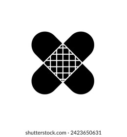 Bandage Concept Line Icon. Einfache Elementgrafik. Bandage Konzept Umrisssymbol Design.